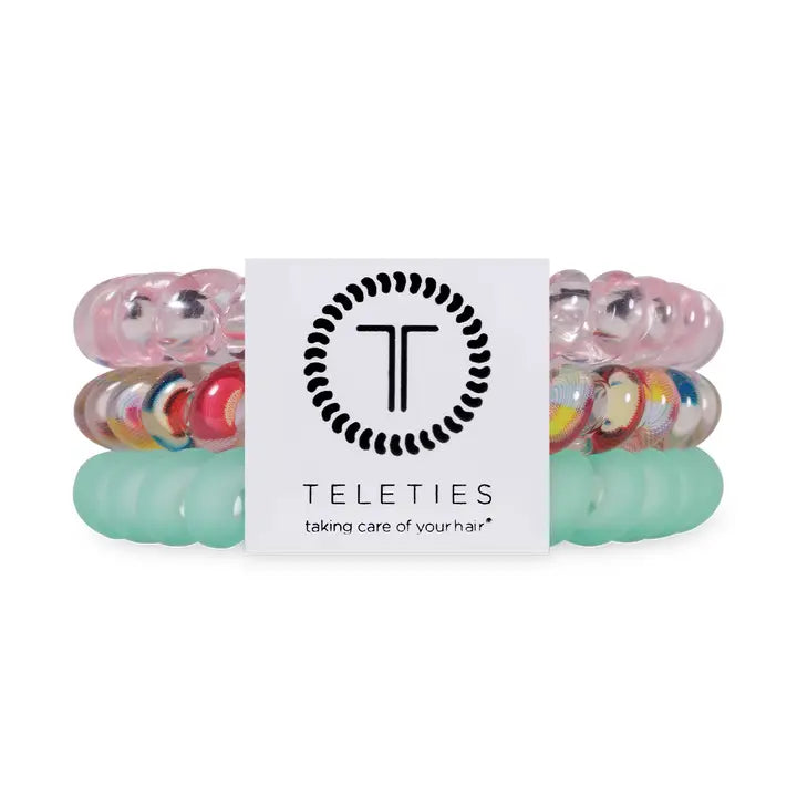 Teleties Spiral Hair Coils | Small | Spring Splash