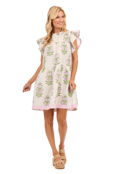 MUD PIE BREE TIERED DRESS