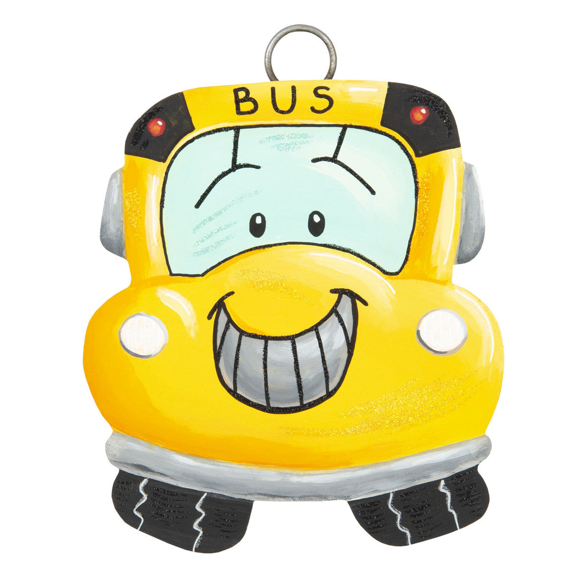 The Round Top Collection Mini Back To School Bus Charm