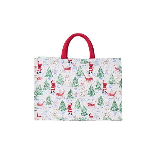 MARY SQUARE CLASSIC MARKET SHOPPER TIDINGS AND TOILE