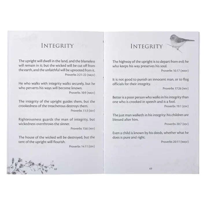 Gift Book Proverbs For Your Daily Path Softcover