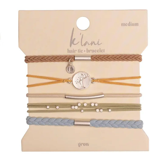 K'Lani Grow Hair Tie Bracelets