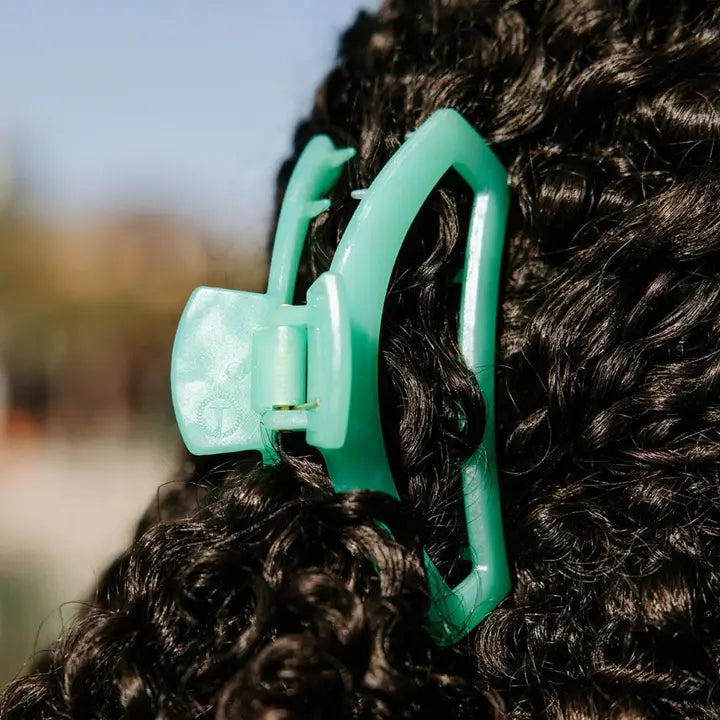 Teleties Open Hair Clip | Medium | Spring Splash
