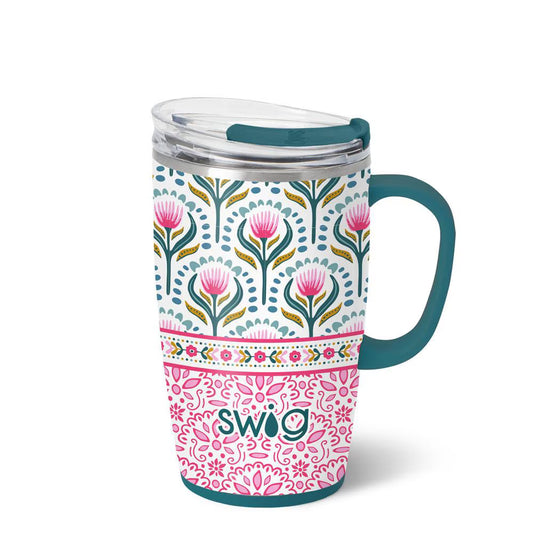 Swig Life Lotus Bloom Travel Mug 18oz
