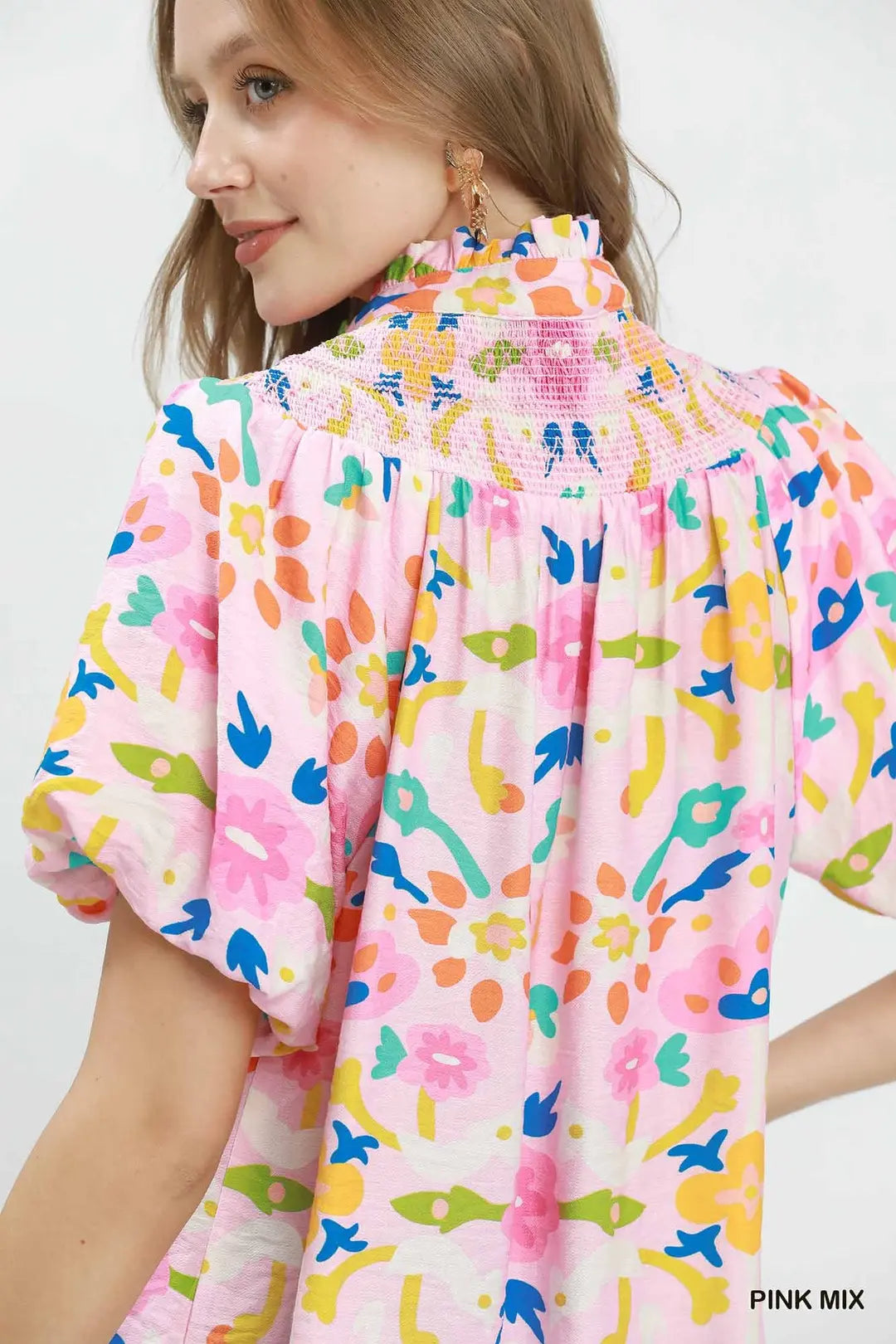 Umgee Folk Art Print Top