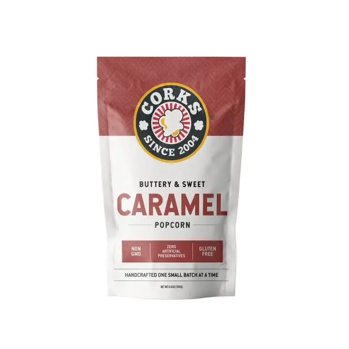 Corks Popcorn Buttery Caramel Popcorn - 6.0 oz