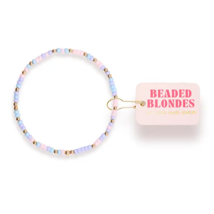 Beaded Blondes Waterfall Sprinkle Bracelet