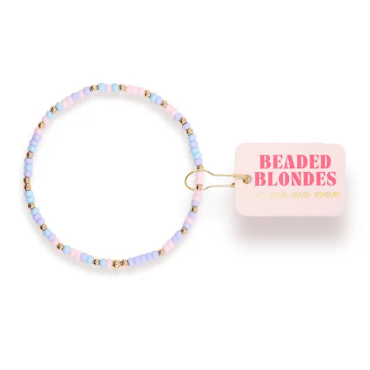 Beaded Blondes Waterfall Sprinkle Bracelet