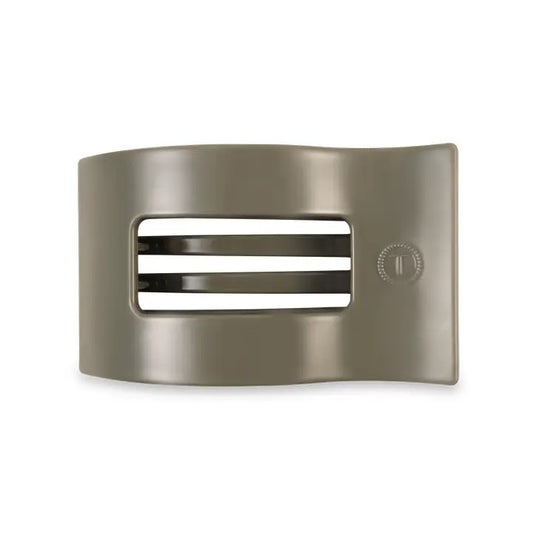 Teleties Flat Rectangle Hair Clip | Medium | Sage It Ain't So