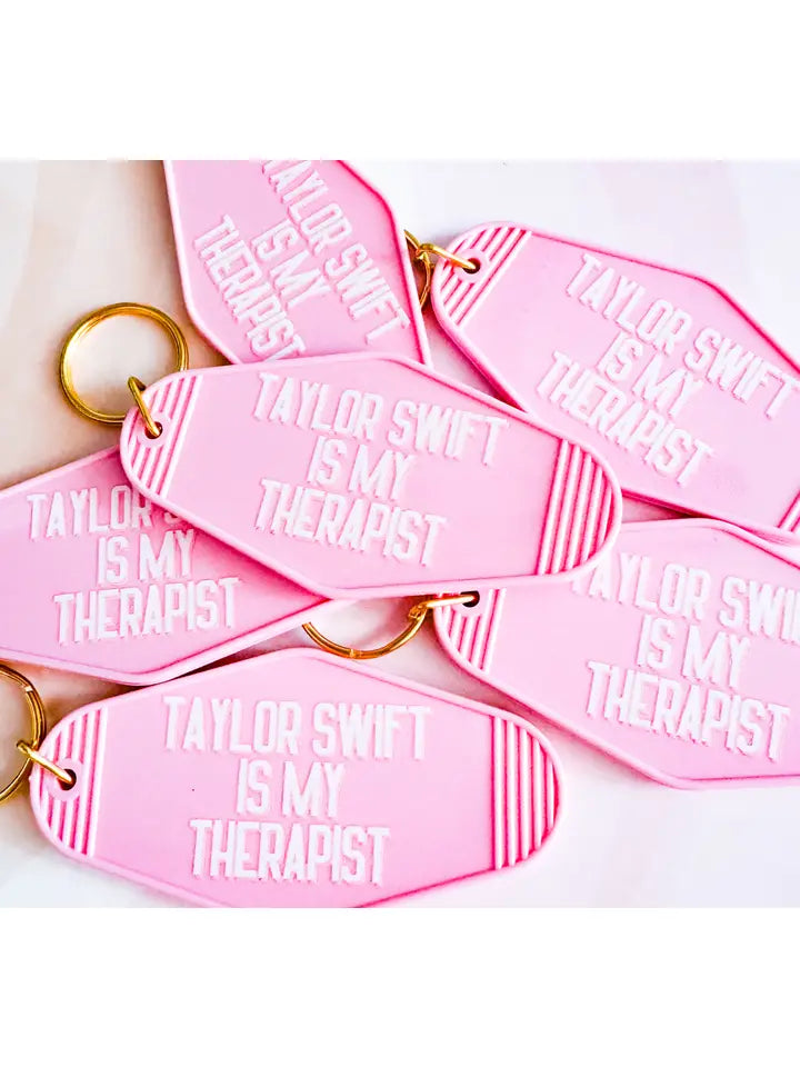 Taylor Swift Is My Therapist Keychain