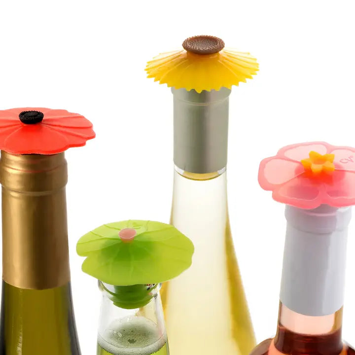 Charles Viancin Floral Bottle Stoppers
