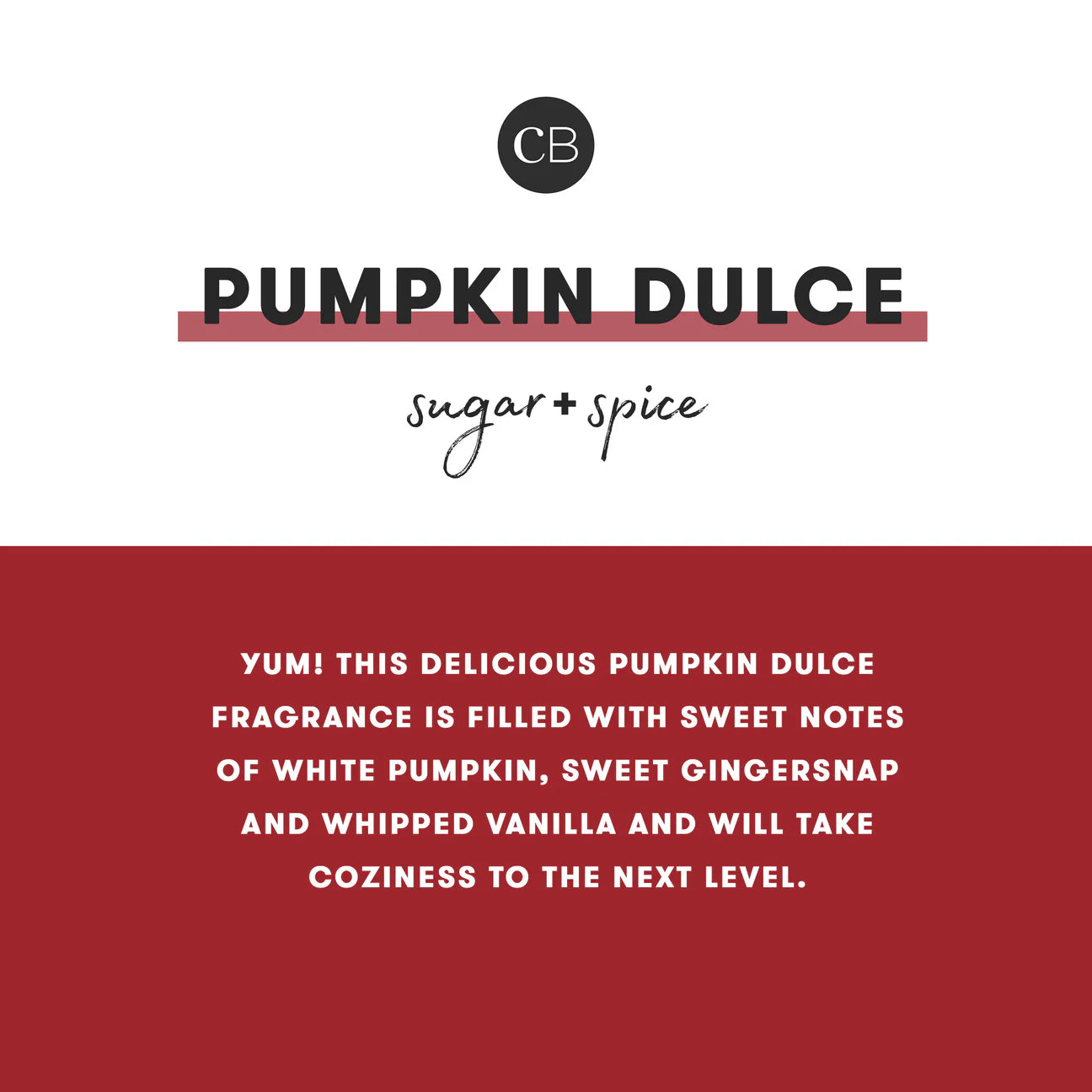 capri BLUE Pumpkin Dulce Glam Petite Candle