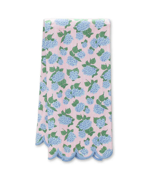 SWIG HYDRANGEAS TEA TOWEL