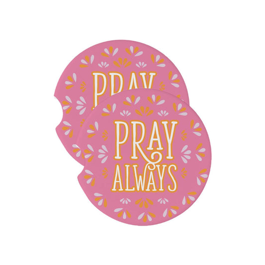 Mary Square  Car Coaster Pray Always