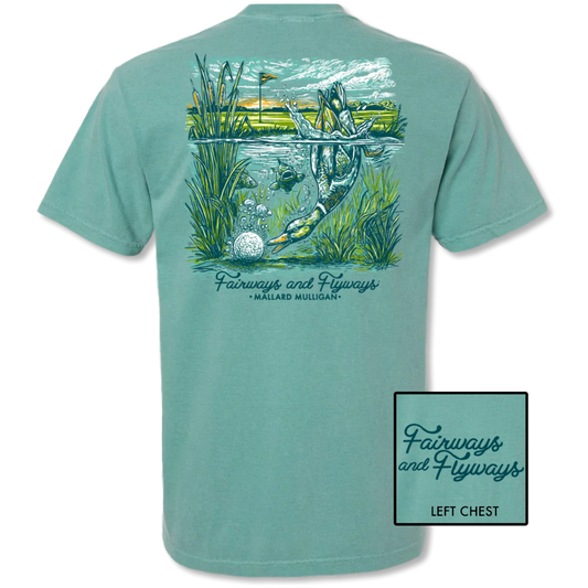 Mallard Dive Seafoam Riverbed Threads