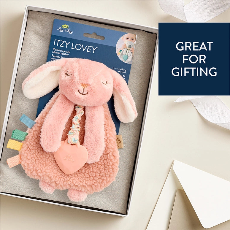 Itzy Ritzy Friends Lovey™ Plush-Ana the Bunny