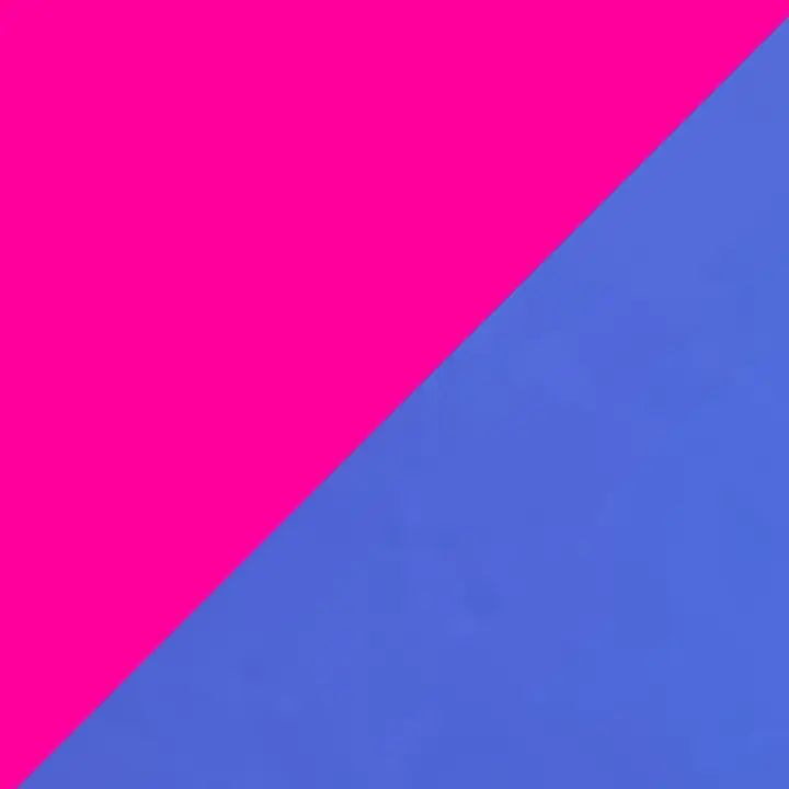 Kusshi Small Makeup Train Case-Pink/Indigo