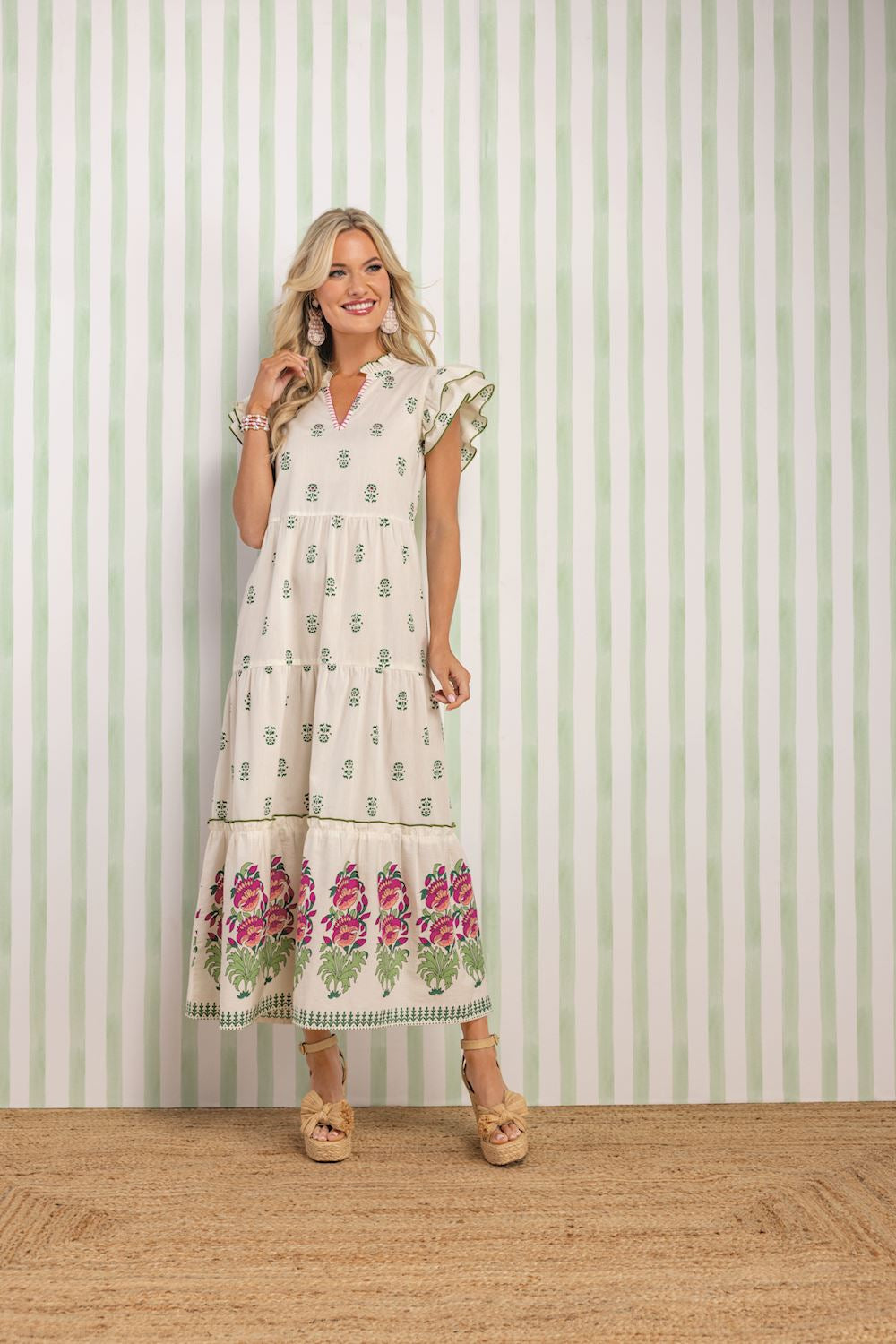 MUD PIE WELTON MAXI DRESS