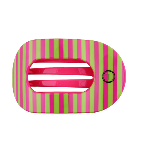 Teleties Summer Crush Large Flat Round Hair Clip