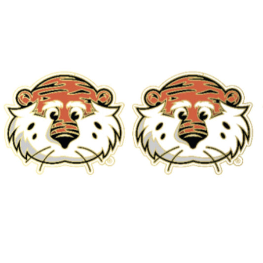 Mary Square  AU Aubie Stud Earrings