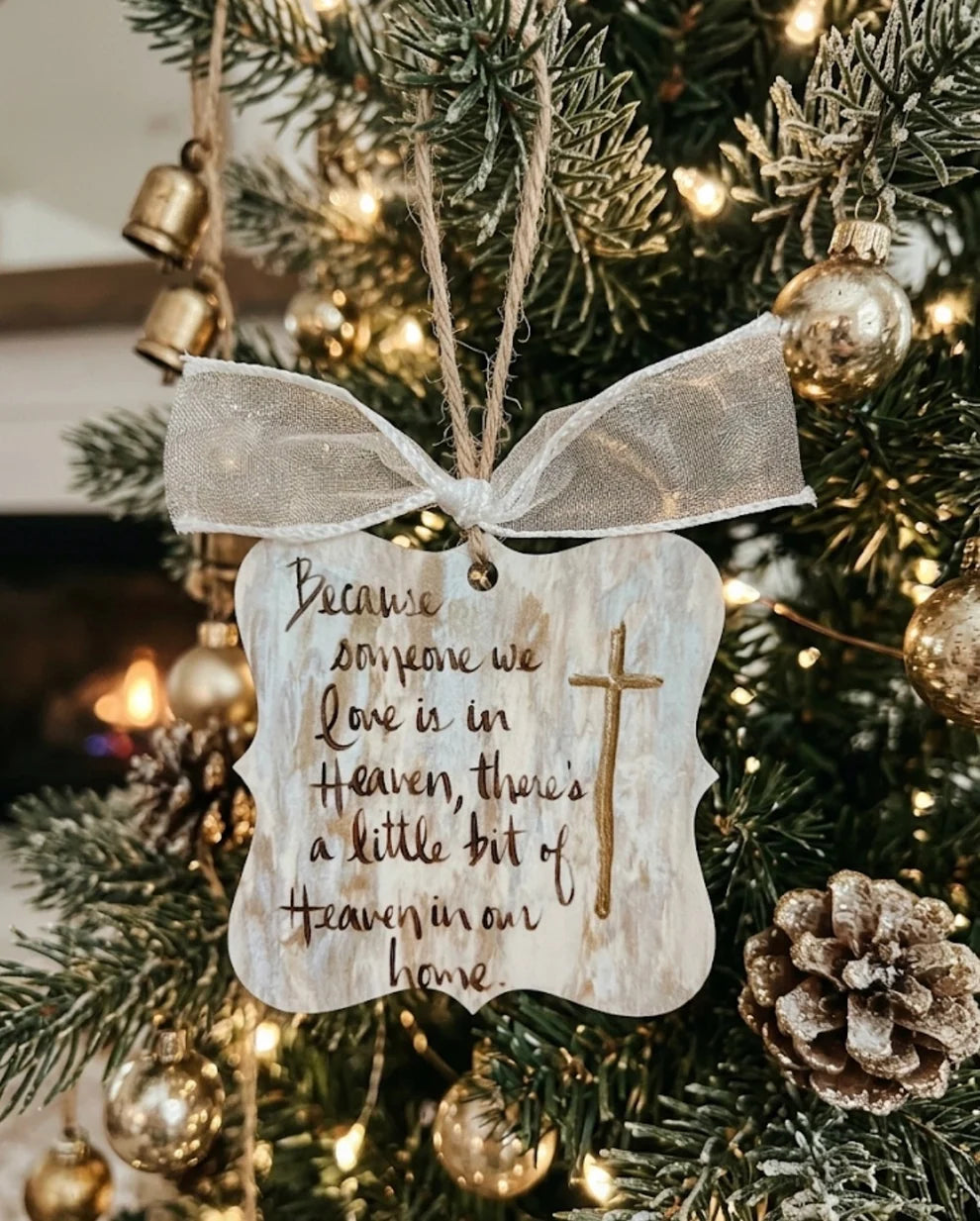 Southern Cotton Mill GA Because Someone Ornament
