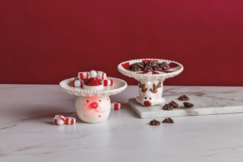 MUD PIE LED REINDEER CANDY TIDBIT
