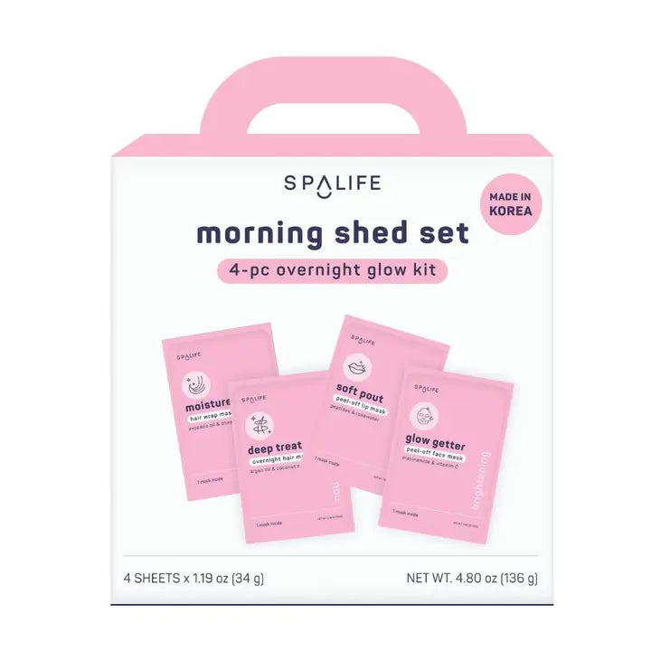 My Spa Life Self-Care Set – 4pc Overnight Korean Glow Set