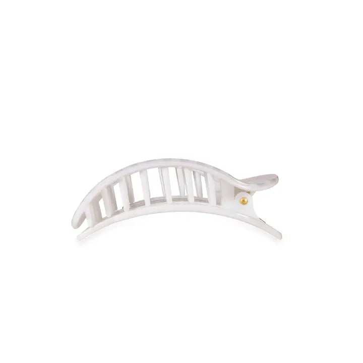 Teleties Flat Round Hair Clip | Small | Basket of Cherries