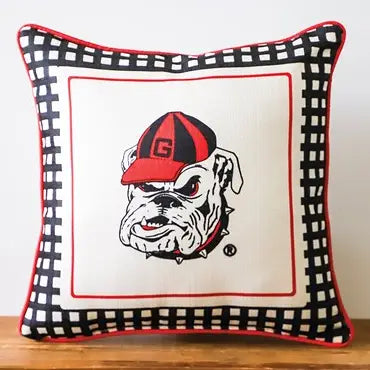 Little Birdie Georgia Gingham Mascot Pillow