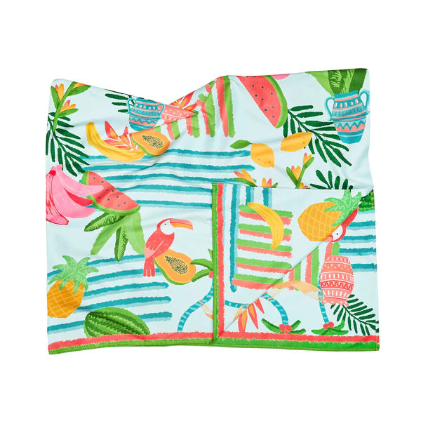 Dock & Bay Quick Dry Towels - Tropicana Treat - GRS Certified-XL