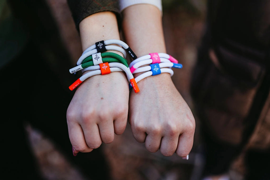 THE PRAYER I SHARE Move Mountains Bracelet, Christian Cord Bracelet