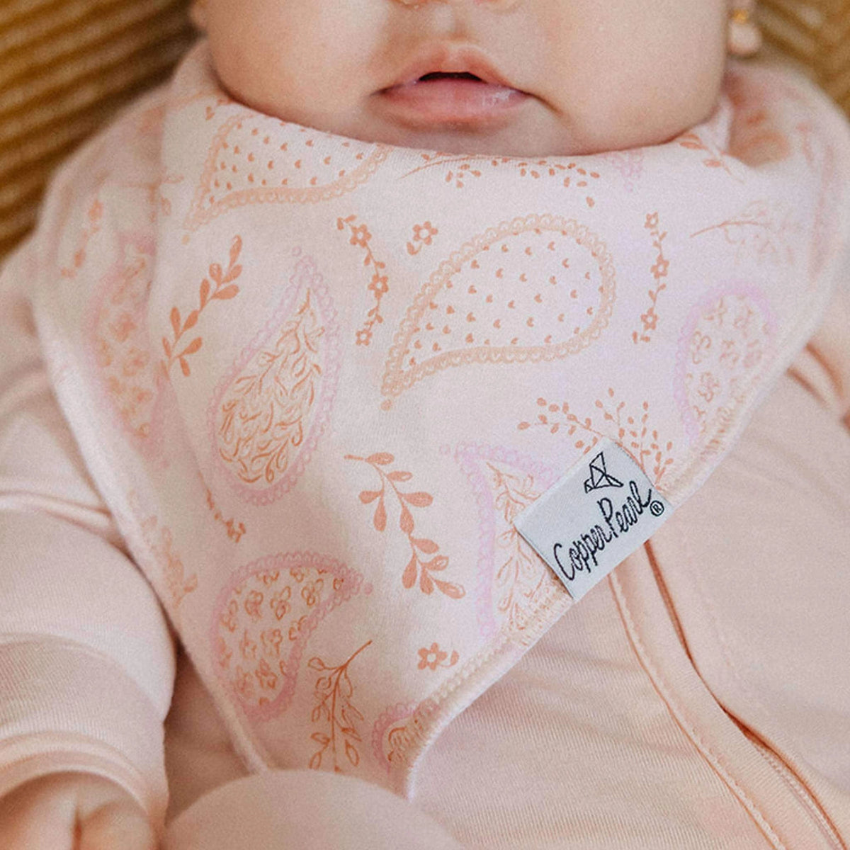 Copper Pearl 4 Pack Baby Bandana Bibs - Cheyenne