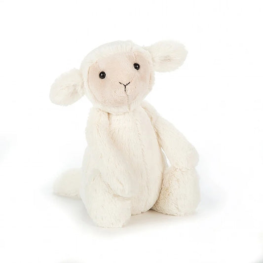 Jellycat Bashful Lamb MEDIUM - H12" X W5"