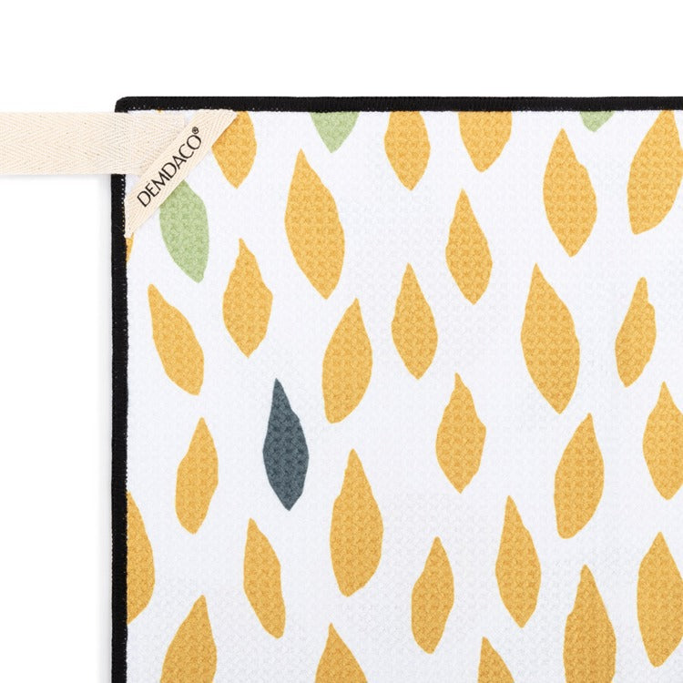DEMDACO Citrus Orange Absorbent Half Apron - 27x20in