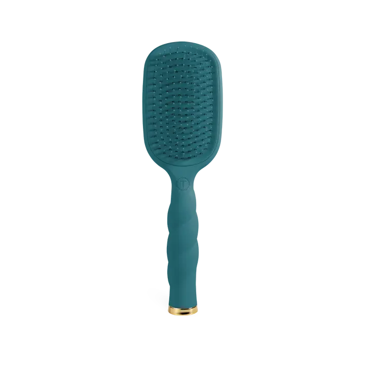 Teleties Detangler Hair Brush For Thick Hair - Teal with It