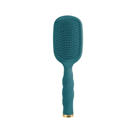 Teleties Detangler Hair Brush For Thick Hair - Teal with It