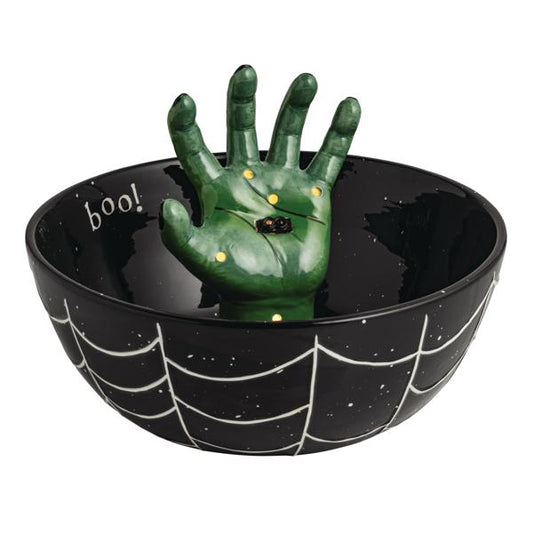 MUD PIE LED SOUND HALLOWEEN BOWL