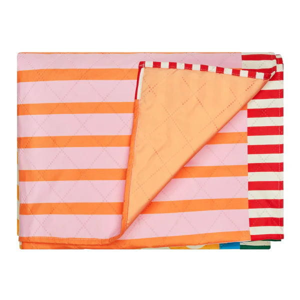 Dock & Bay Picnic Blanket - Stripe Up Your Life - GRS Certified-L