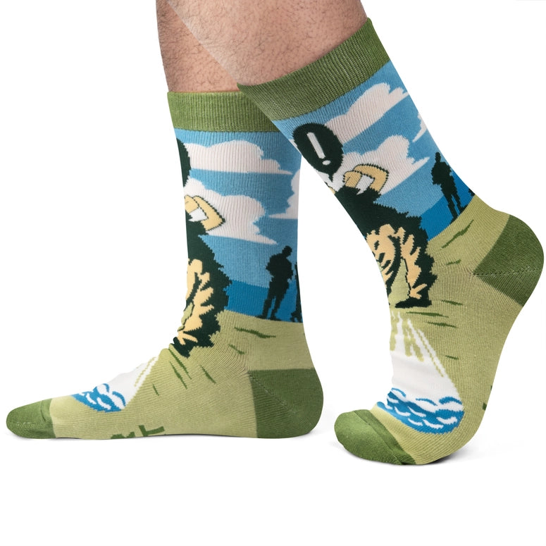 Lavley Swing Swear Repeat Golf Socks