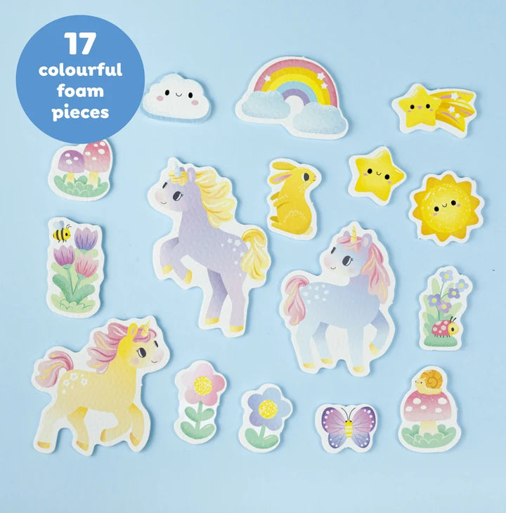 Tiger Tribe Bath Art - Unicorn Tales