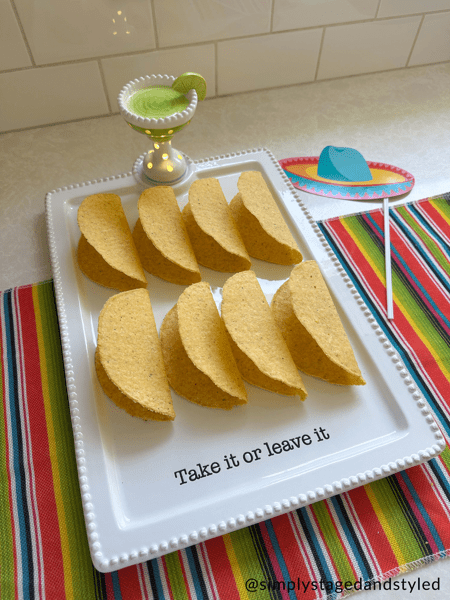 MUD PIE LIGHT-UP ACCESSORY PLATTER