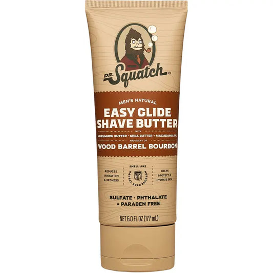 Dr. Squatch Easy Glide Shave Butter Wood Barrel Bourbon