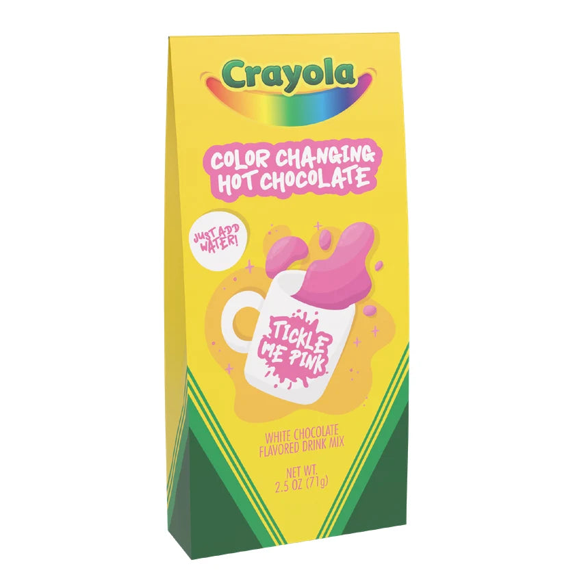 MCSTEVENS - CRAYOLA MUG PINK HOT CHOCOLATE - 2.5OZ