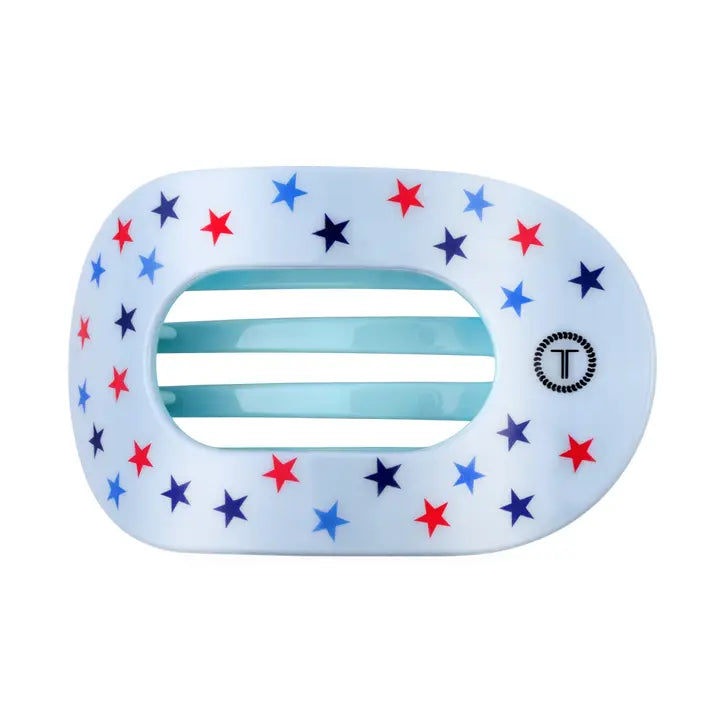 Teleties Flat Round Hair Clip | Small | United We Sparkle