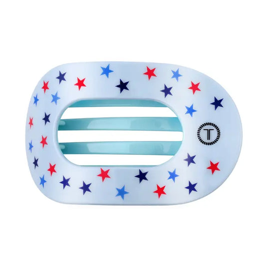 Teleties Flat Round Hair Clip | Small | United We Sparkle