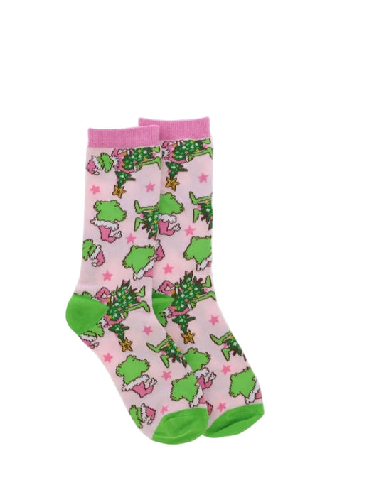 Jane Marie Pink Merry Mischief Tall Sock