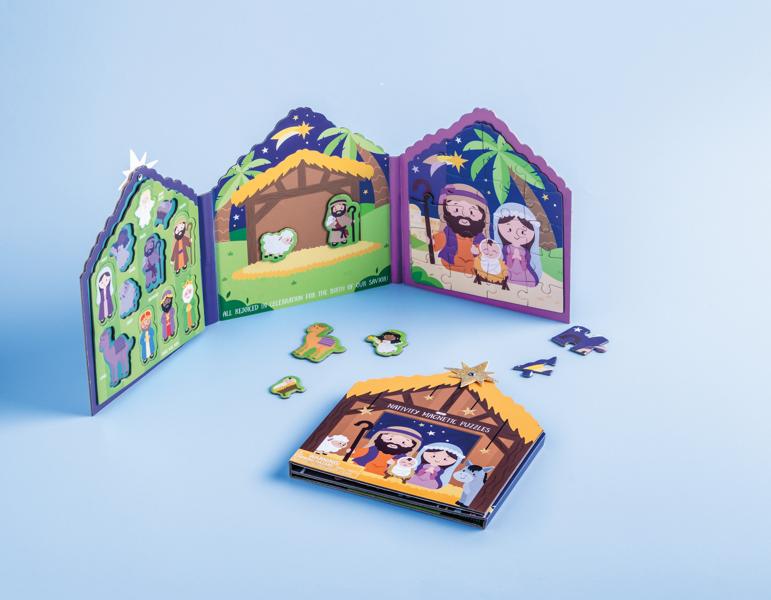 MUD PIE NATIVITY MAGNETIC PUZZLE