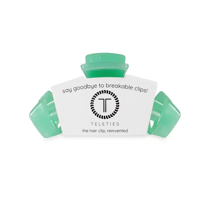 Teleties Classic Hair Clip | Small | Spring Splash