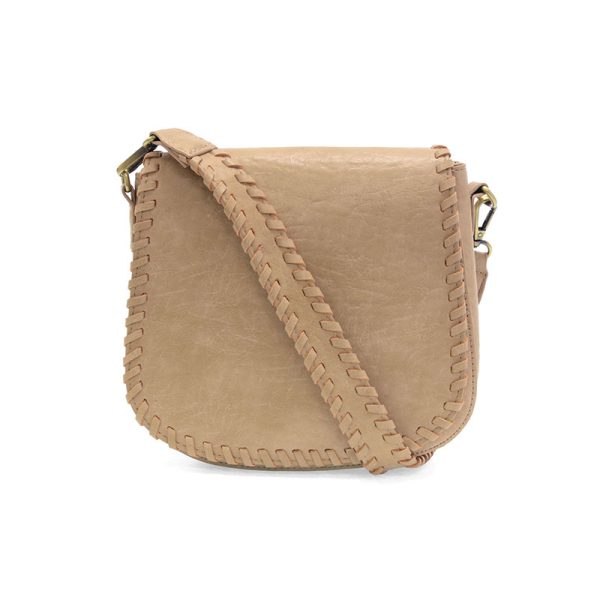 Joy Susan Annie WhipStitch Saddle Convertible Crossbody Bag