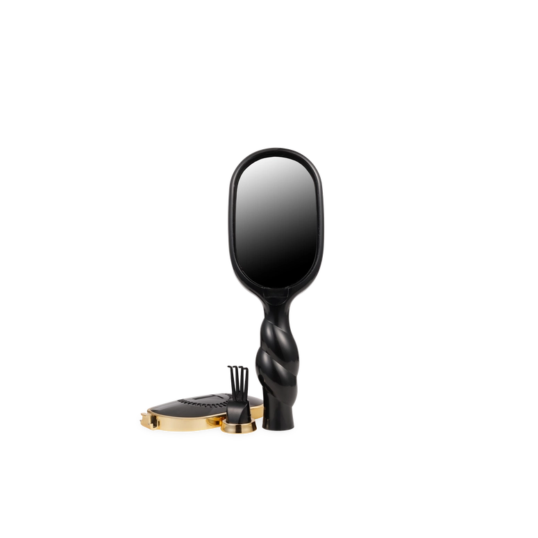 Teleties Mini Detangler Brush | Jet Black | Medium
